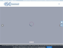 Tablet Screenshot of isc-ub.de